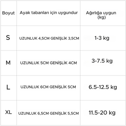 Su Geçirmez Köpek Ayakkabıları🐾